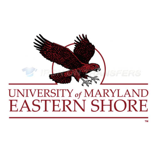 Maryland Eastern Shore Hawks Logo T-shirts Iron On Transfers N49